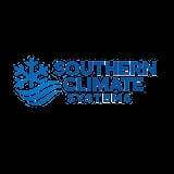Southern Climate Systems logo featuring a blue snowflake and wave design with company name in bold text