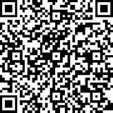 Black and white QR code square pattern with timing marks in corners for scanning